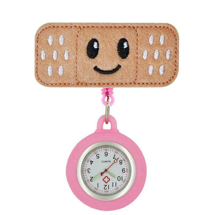 Watch - Retractable Nurse Felt Badge Watch