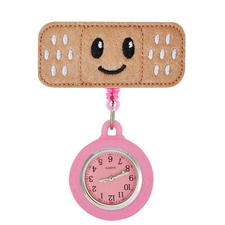 Watch - Retractable Nurse Felt Badge Watch