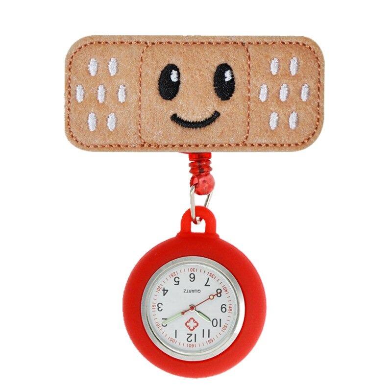 Watch - Retractable Nurse Felt Badge Watch