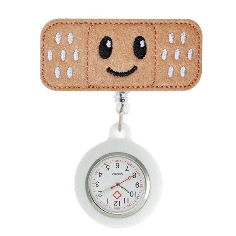 Fun and Cute Retractable Nurse Felt Badge Watches