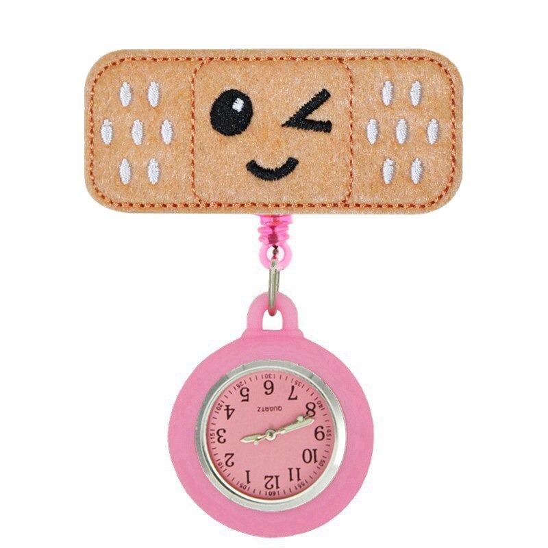 Watch - Retractable Nurse Felt Badge Watch