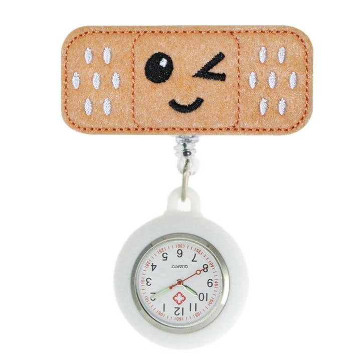 Watch - Retractable Nurse Felt Badge Watch