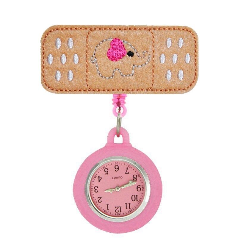 Watch - Retractable Nurse Felt Badge Watch