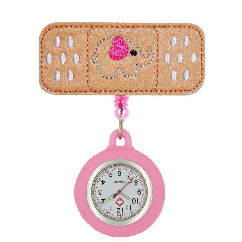 Watch - Retractable Nurse Felt Badge Watch