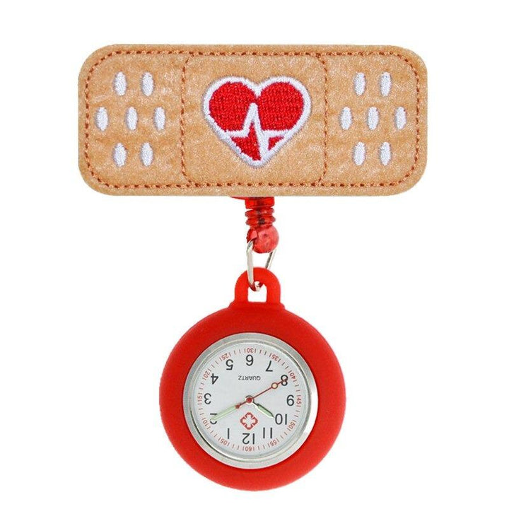 Watch - Retractable Nurse Felt Badge Watch