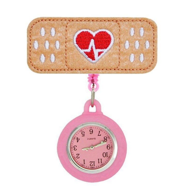 Watch - Retractable Nurse Felt Badge Watch