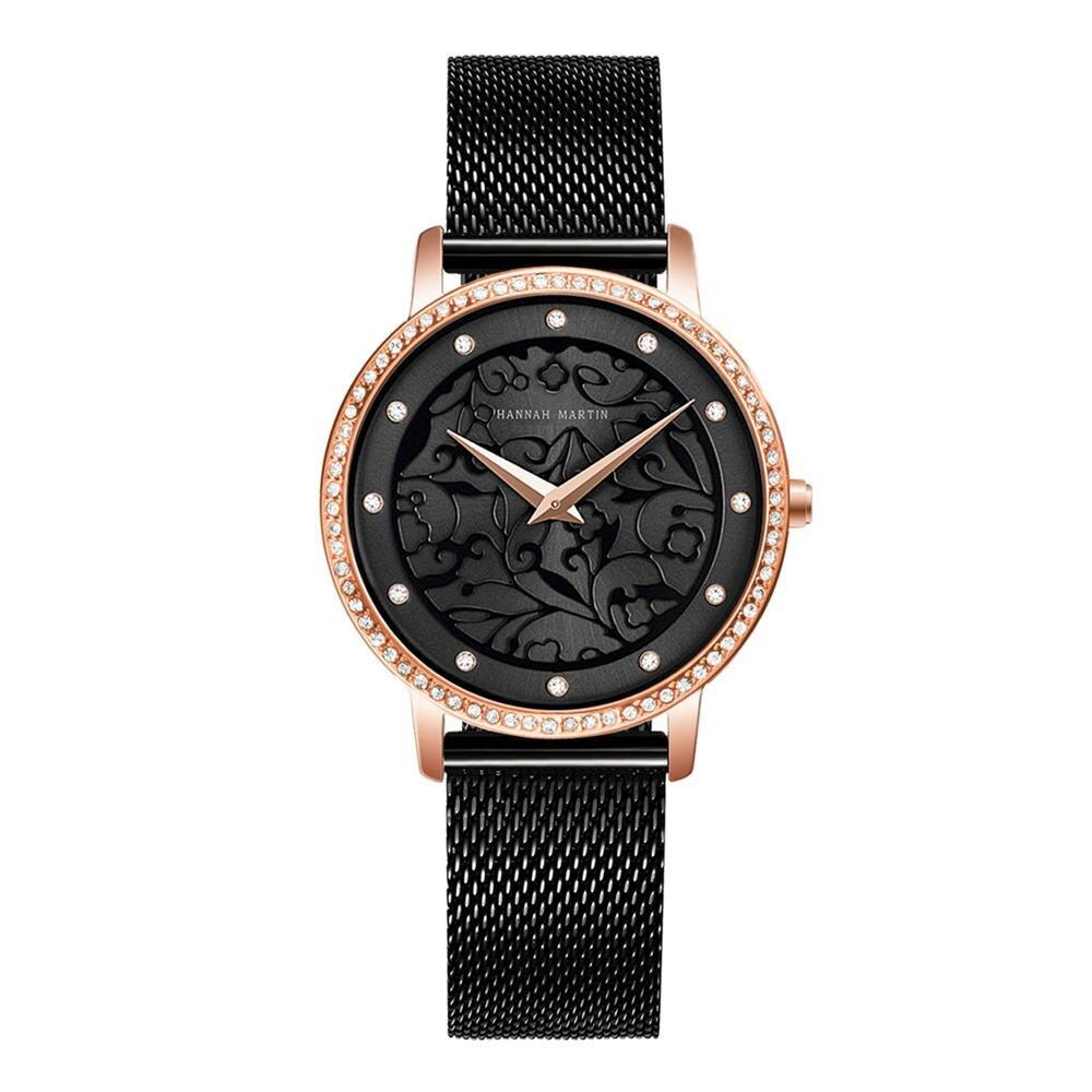 Watch - Rhinestone And Laces Dial Quartz Watch