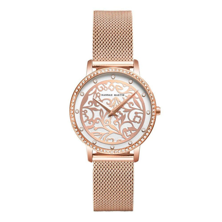 Watch - Rhinestone And Laces Dial Quartz Watch