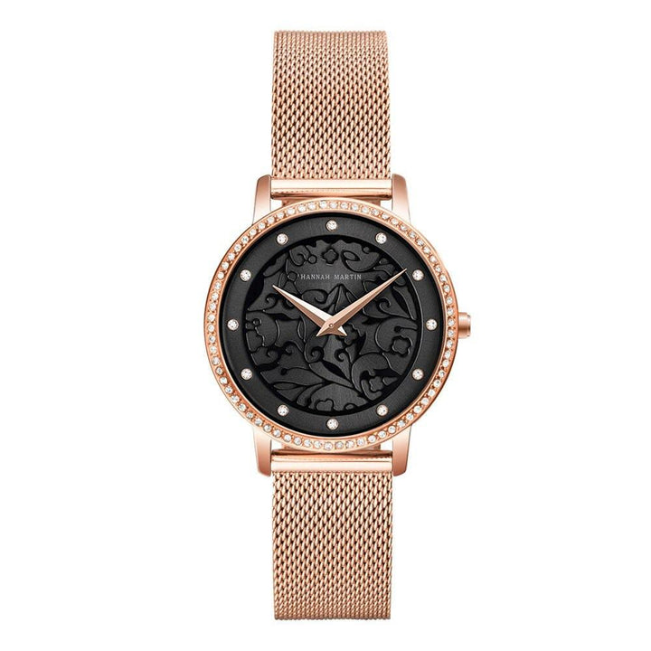 Watch - Rhinestone And Laces Dial Quartz Watch