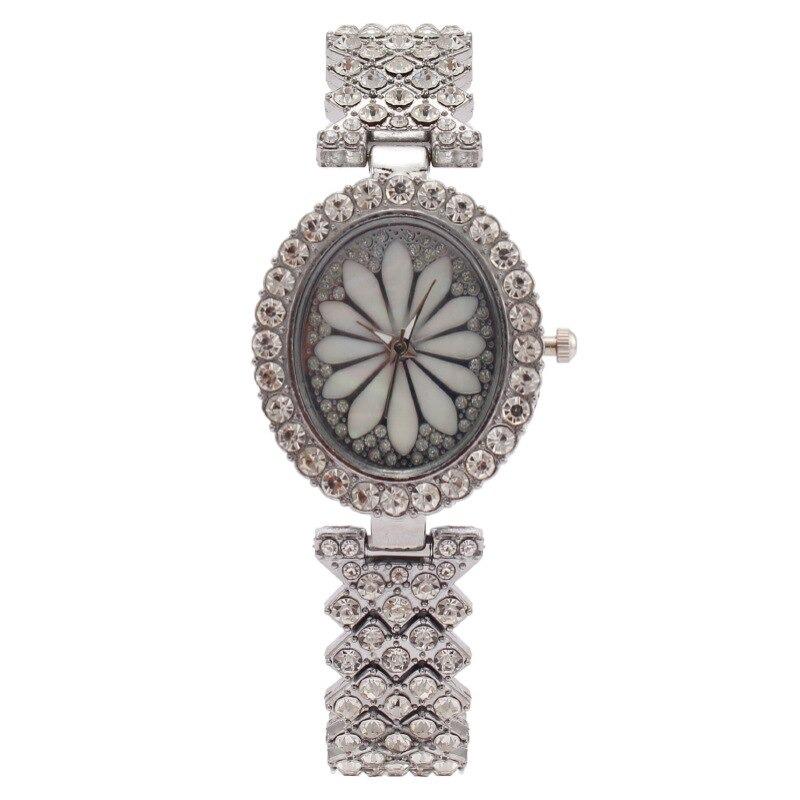 Watch - Rhinestone Bejeweled Bracelet Wristwatch