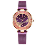Watch - Rhinestone Embellished Dial Quartz Watch