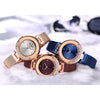 Watch - Rolling Rhinestone Embellished Dial Quartz Watch