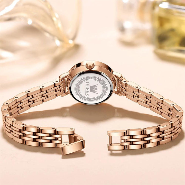 Watch - Shimmering Rhinestone Studded Quartz Watch