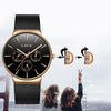 Watch - Slender Fashion Steel Mesh Band Quartz Watch