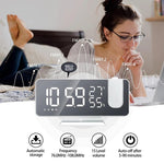 Watch - Smart Digital Alarm Clock With Projection Time Snooze