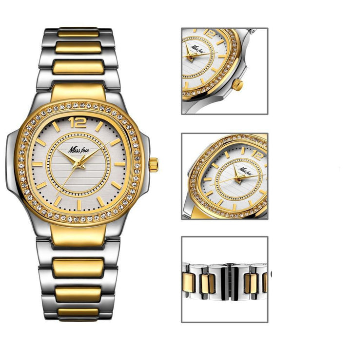 Watch - Sophisticated Rhinestones Quartz Wrist Watch