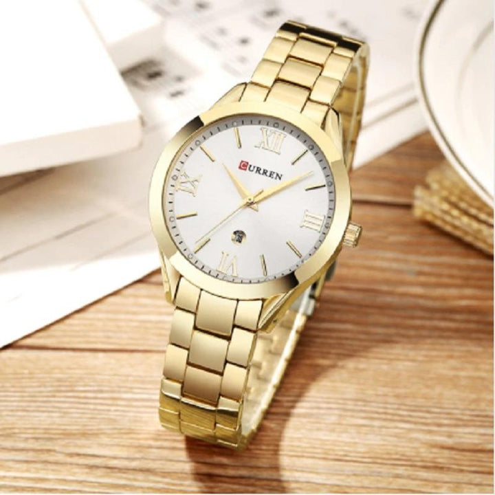 Watch - Sophisticated Stainless Steel Quartz Watch