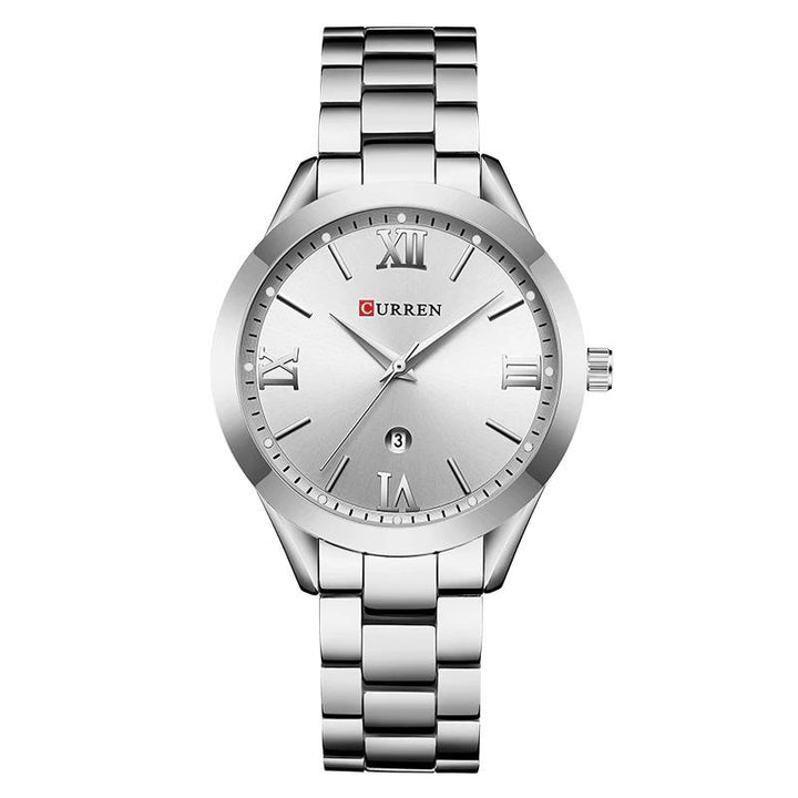 Watch - Sophisticated Stainless Steel Quartz Watch