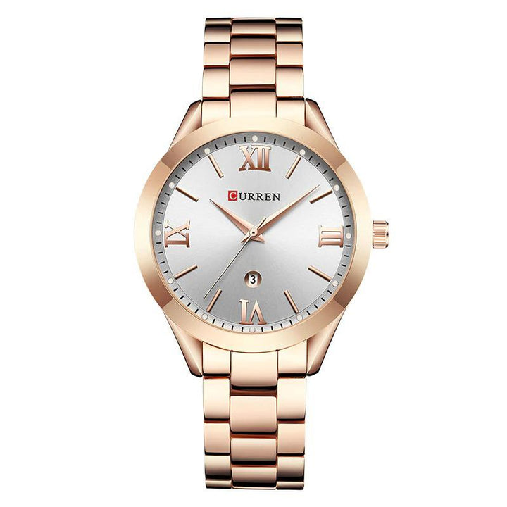 Watch - Sophisticated Stainless Steel Quartz Watch