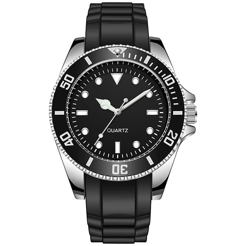 Watch - Spinning Bezel Dial Silicone Strap Quartz Watch