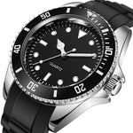 Watch - Spinning Bezel Dial Silicone Strap Quartz Watch
