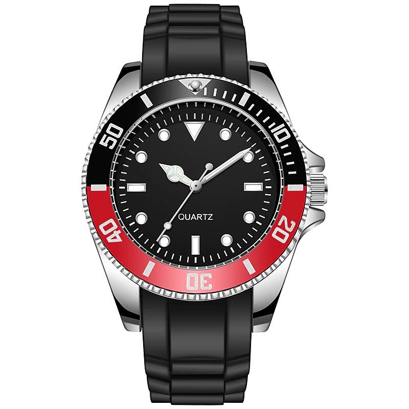 Watch - Spinning Bezel Dial Silicone Strap Quartz Watch