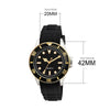 Watch - Spinning Bezel Dial Silicone Strap Quartz Watch