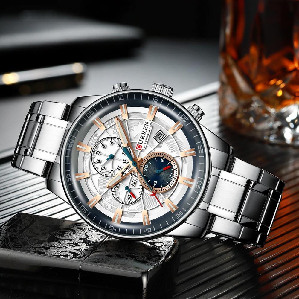 Watch - Sporty Chronograph Quartz Watch