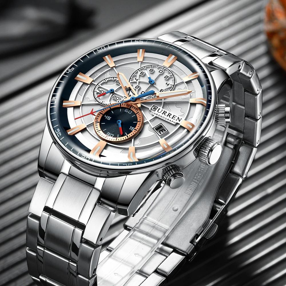 Watch - Sporty Chronograph Quartz Watch