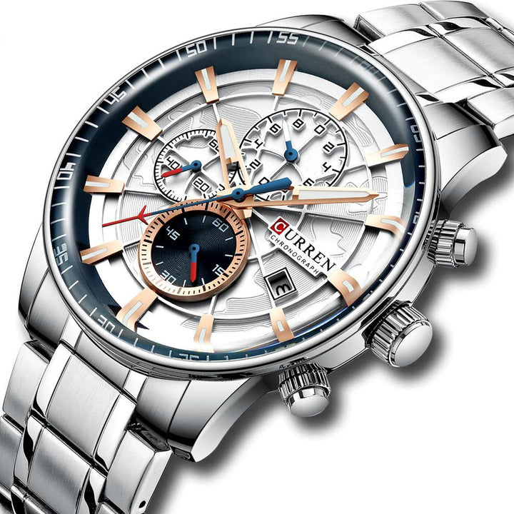 Watch - Sporty Chronograph Quartz Watch