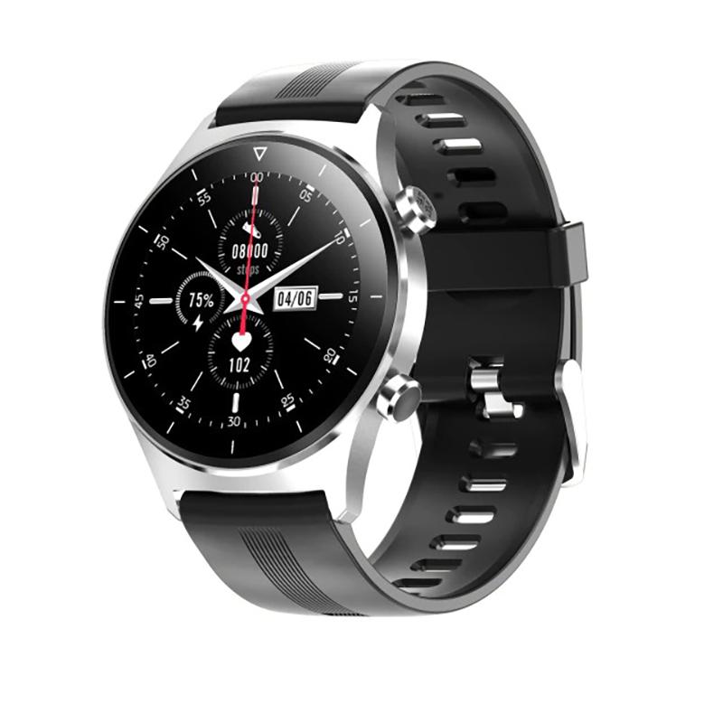 Watch - Sporty Full Touch Round Screen Waterproof Fitness Track Smartwatch