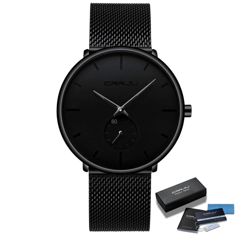 Watch - Sporty Ultra-thin Mesh Belt Quartz Watch