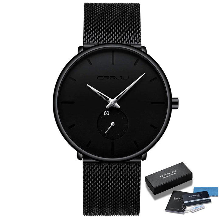 Watch - Sporty Ultra-thin Mesh Belt Quartz Watch