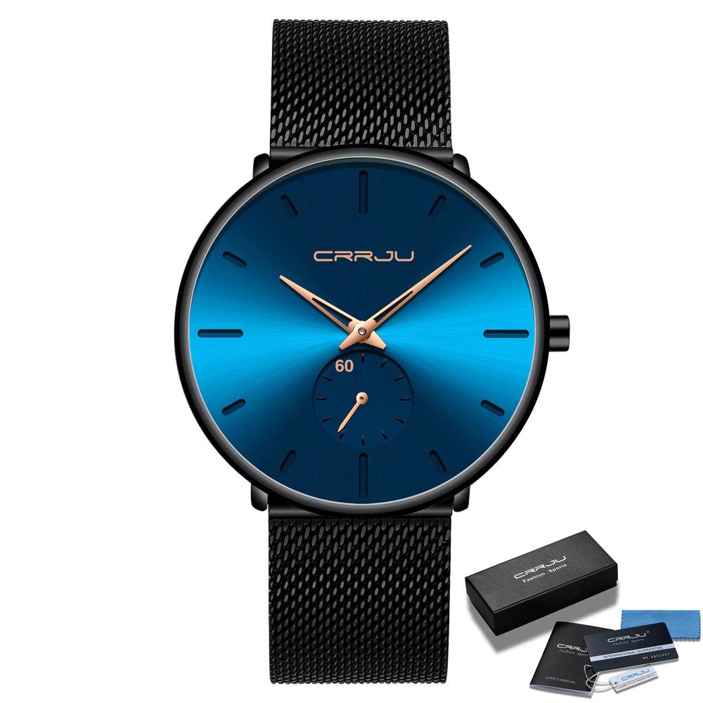 Watch - Sporty Ultra-thin Mesh Belt Quartz Watch