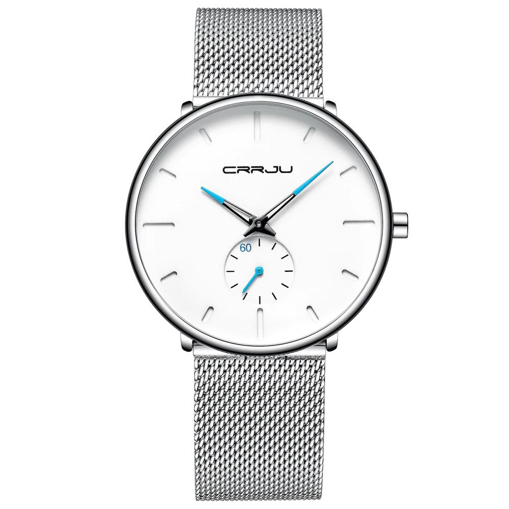 Watch - Sporty Ultra-thin Mesh Belt Quartz Watch