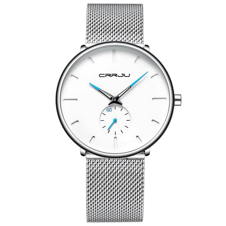 Watch - Sporty Ultra-thin Mesh Belt Quartz Watch