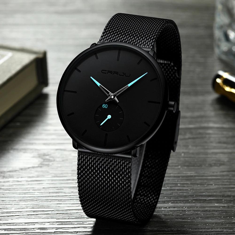 Watch - Sporty Ultra-thin Mesh Belt Quartz Watch