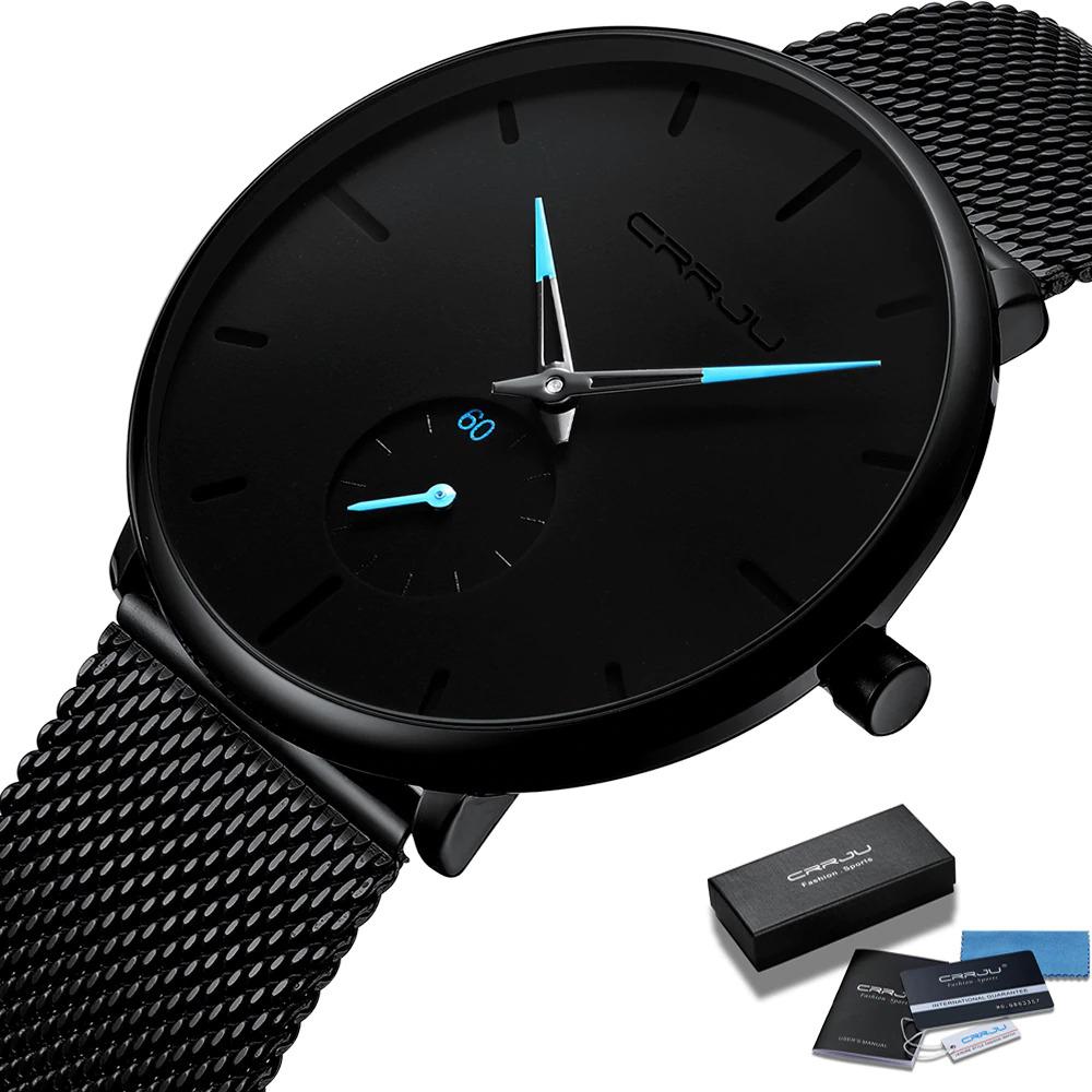 Watch - Sporty Ultra-thin Mesh Belt Quartz Watch