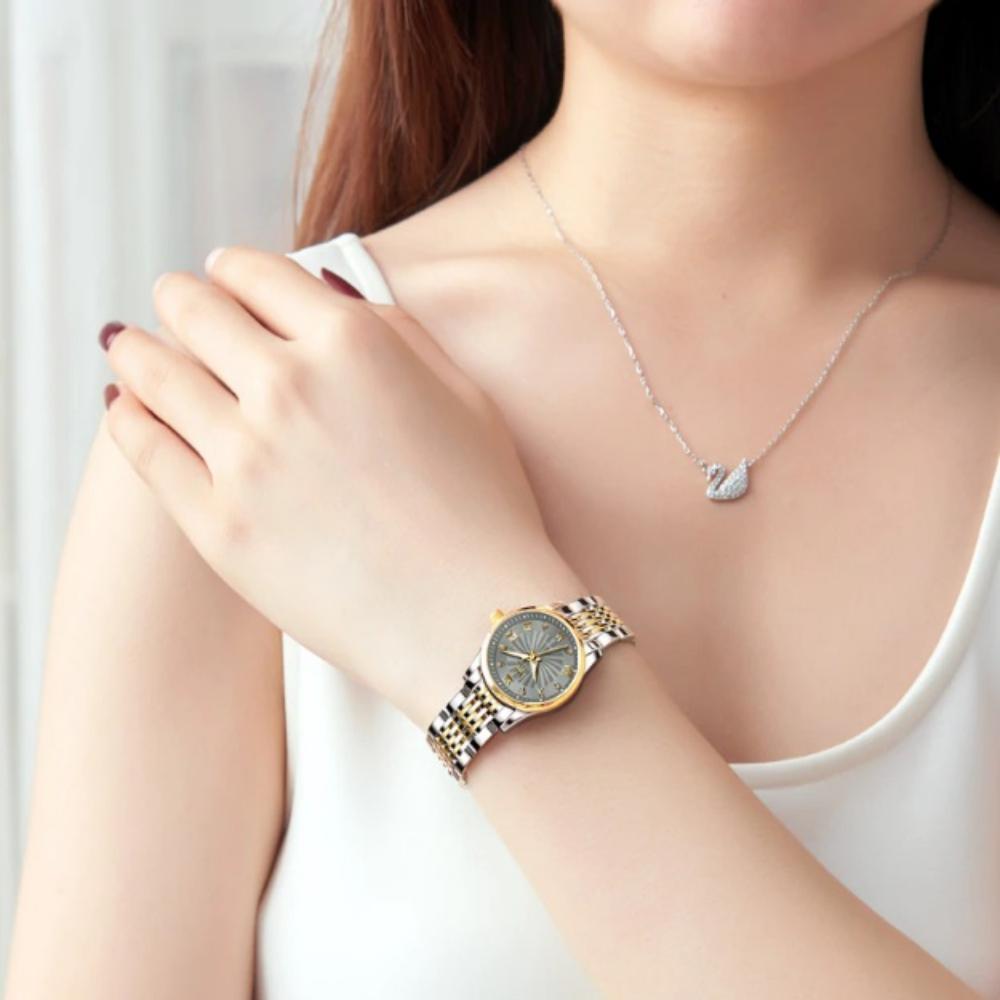 Watch - Stainless Steel Automatic Mechanical Watch For Women