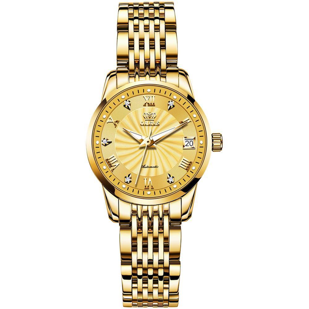 Watch - Stainless Steel Automatic Mechanical Watch For Women