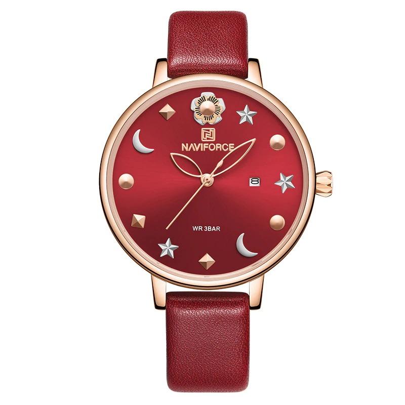 Watch - Stars And Floral Designed Quartz Wristwatch