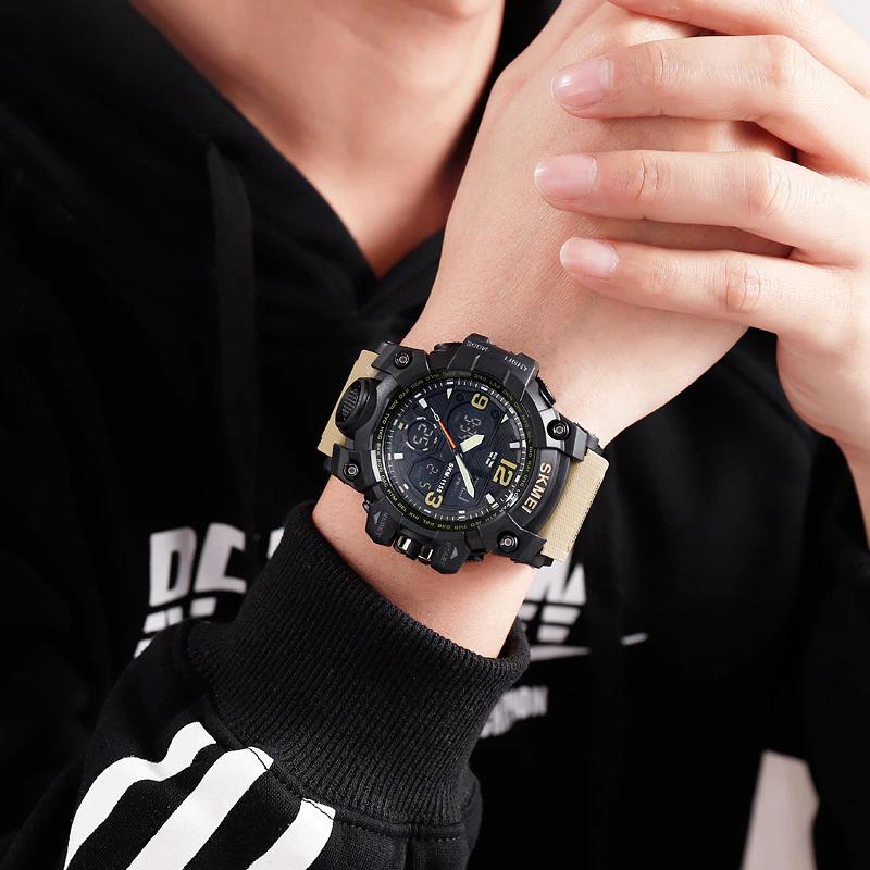 Street Trend Multiple Time Display Chronograph Quartz Watch – Inspire Watch