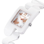 Watch - Striking Butterfly Dial Ceramic Band Quartz Watch