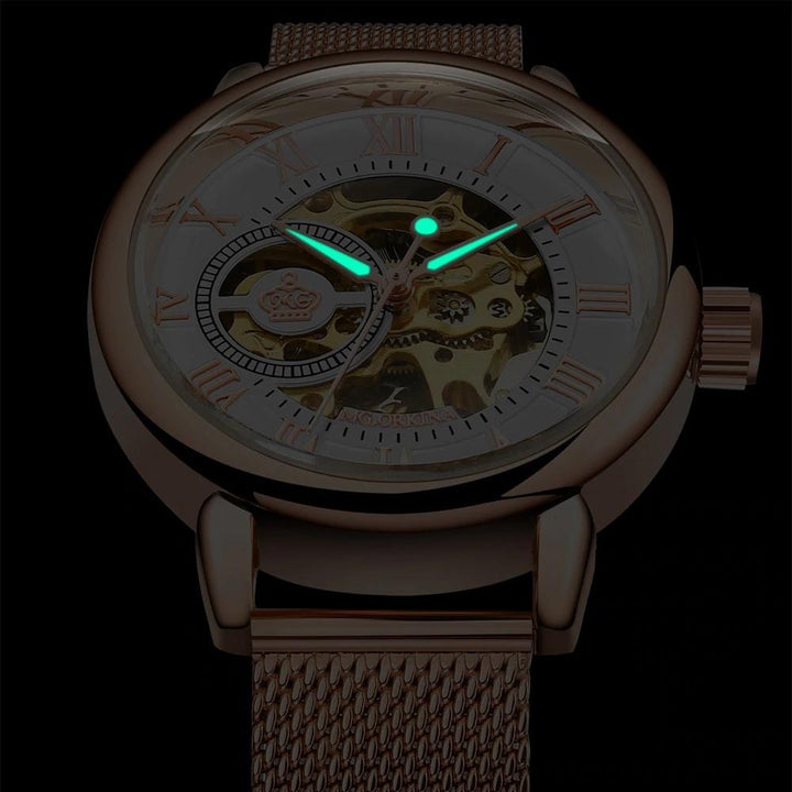 Watch - Stunning Mechanical Style Quartz Wrist Watch