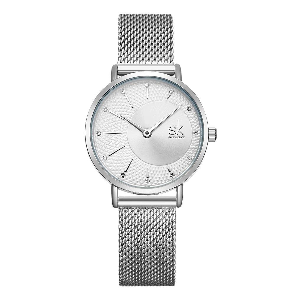 Watch - Stunning Rhinestones With Mesh Band Quartz Watch