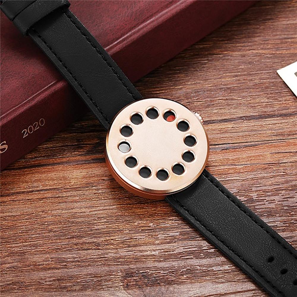 Watch - Stylish Minimalist Leather Band Quartz Watch