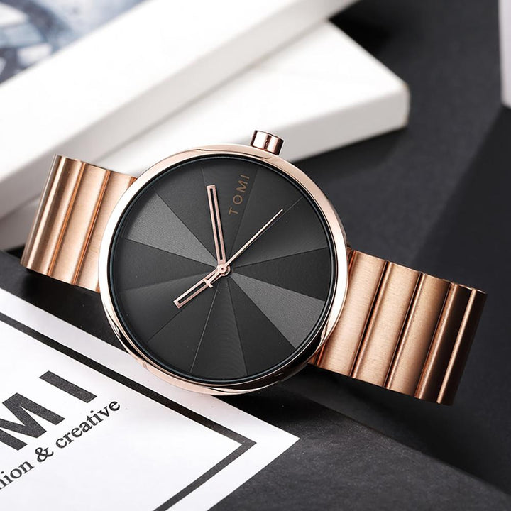 Watch - Stylish Minimalist Leather Band Quartz Watch