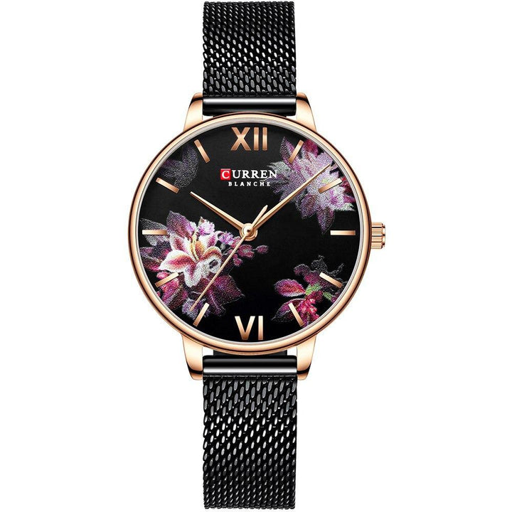 Watch - Summer Flower Bloom Accent Quartz Watch