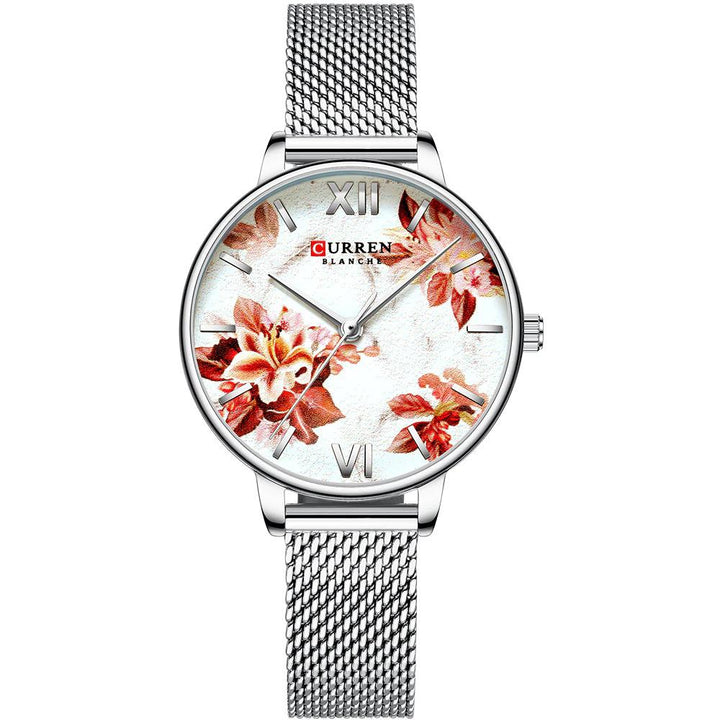 Watch - Summer Flower Bloom Accent Quartz Watch