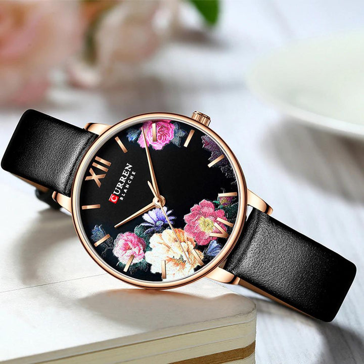 Watch - Summer Flower Bloom Accent Quartz Watch